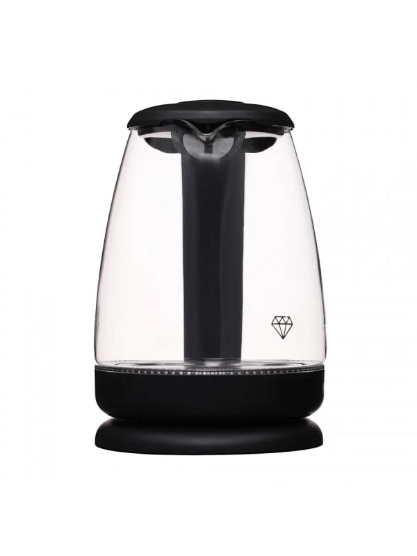 Чайник HYK-G1001 1,7л 2200Вт черный (стекло)