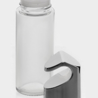 Набор банок для специй на рейлинг "Хэнг", 5 шт, 100 мл, 4х14 см