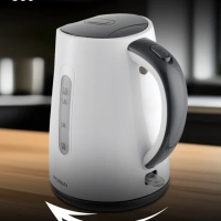 Чайник HYK-P2021 1.7л. 2200Вт белый