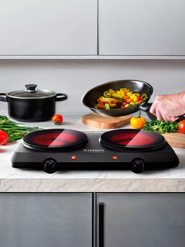 Инфракрасная плита электрическая КТ-169 - 2500 Вт