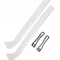 Чехлы для коньков универсальные Winter Star, цвет белый