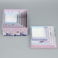 Набор подарочных коробк 6 в 1 &laquo;С Новым годом&raquo;, 10 х 10 х 6 &ndash; 20 х 20 х 11 см, Новый год