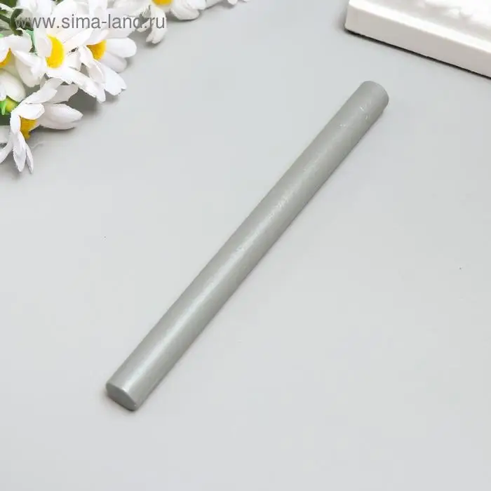 Сургуч для печати стержень "Серый - лёгкая дымка" 13,2х1,1 см