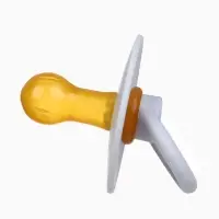 Соска - пустышка классическая, латекс, цв.серый, в контейнере, от 0 мес., M&B