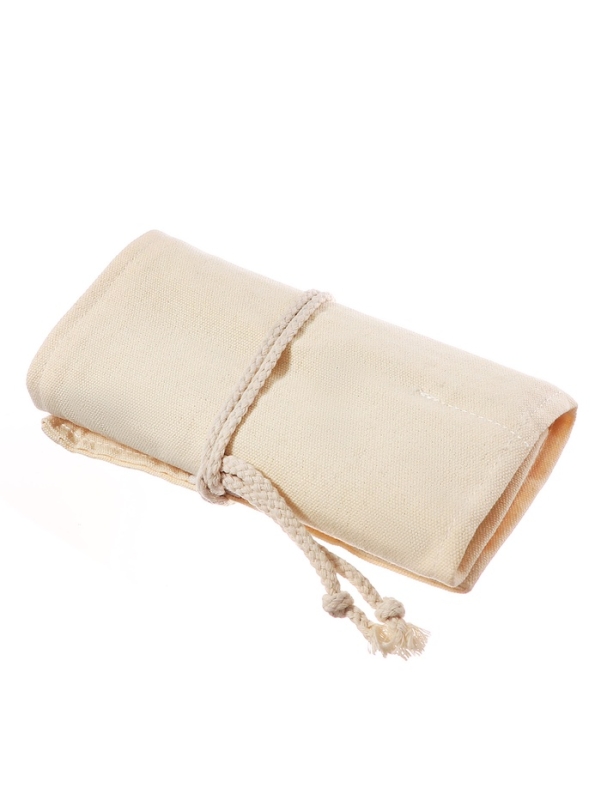 Набор художественный для рисования, бежевый  пенал-скрутка