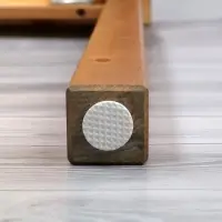 Накладка мебельная круглая ТУНДРА, d=25 мм, 18 шт., полимерная, белая