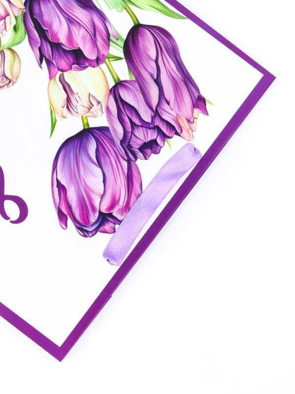 Пакет подарочный ламинированный вертикальный &laquo;Праздничный микс&raquo;, M 26 &times; 32 &times; 12 см