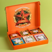 Чайная коллекция &laquo;23 февраля&raquo;, 54 г (30 пакетиков х 1,8 г).