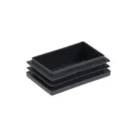 Заглушка для профильной трубы ТУНДРА, 60х40 мм, набор 20 шт