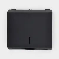 Диспенсер для бумажных полотенец в листах St&ouml;lz, 28.5&times;26.5&times;10 см, нержавеющая сталь, чёрный