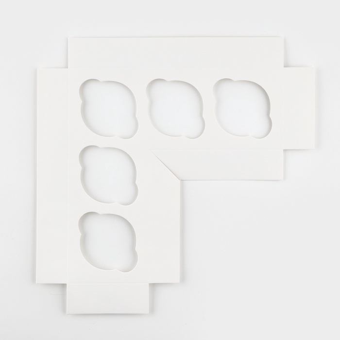 Коробка для капкейков и бенто-торта &laquo;Счастья в Новом году&raquo;, венок 25 х 25 х 10 см