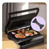 Электрогриль двусторонний КТ-4662 - 2000 Вт