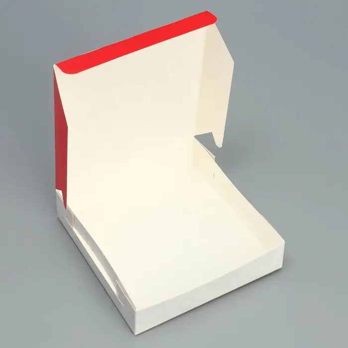 Коробка складная &laquo;С Новым годом!&raquo;, 14 х 14 х 3,5 см