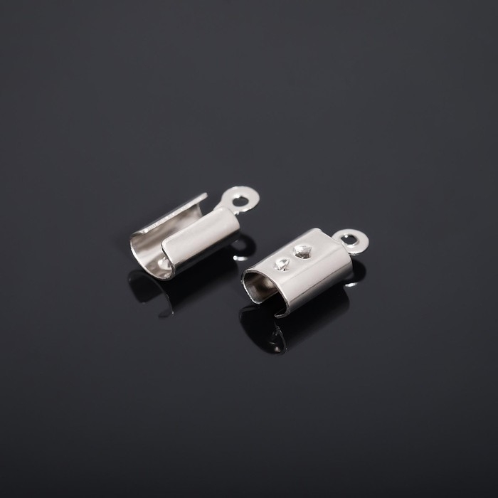 Концевик обжимной 10&times;4,5 мм (внутренний 3,5&times;2 мм) (набор 10 шт.)