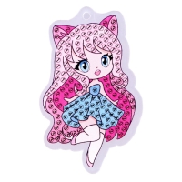 Алмазная мозаика на брелоке с частичным заполнением для детей &laquo;Аниме&raquo;