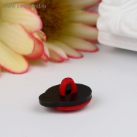 Набор пуговиц пластик "Божья коровка" 1,4х1,1 см н-р 20 шт 11,2х1,5х7 см