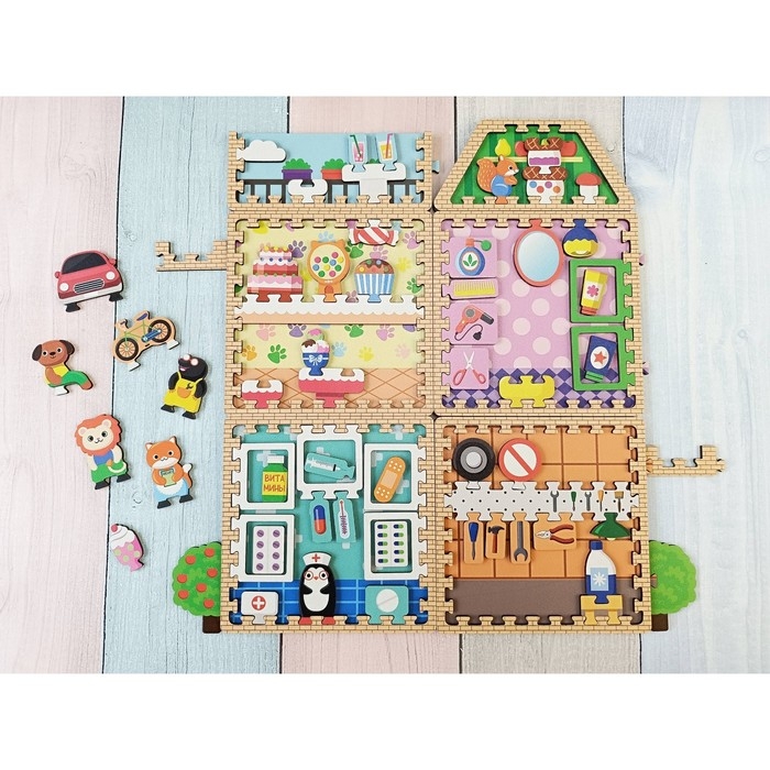 Головоломка &laquo;Звериные истории: важные дела&raquo;