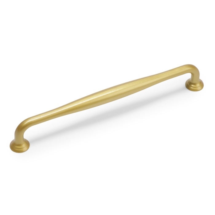 Ручка-скоба WAVE PC173BL, м/о 192 мм, цвет матовое золото