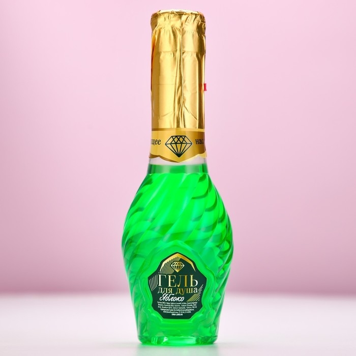 Гель для душа во флаконе мондоро &laquo;Мечтай!&raquo;, 250 мл, аромат зелёного яблока, Новый Год