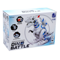 Робот динозавр &laquo;Тираннозавр&raquo; IQ BOT, интерактивный: стреляющий, звук, свет, на батарейках