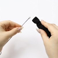 Игла для выворачивания руликов, поясов, кулисок, 17,5 &times; 2,2 см