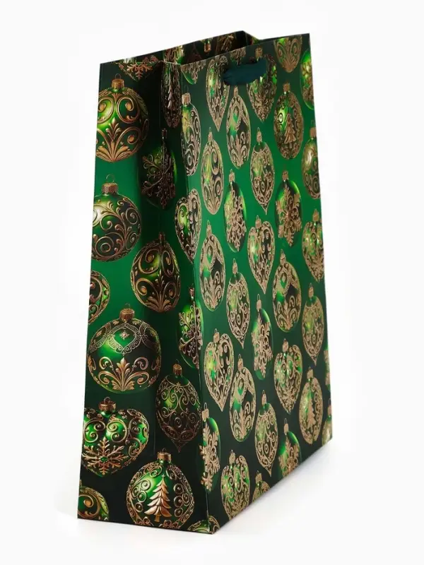 Пакет подарочный &laquo;Новогодний&raquo; 32&times;26&times;10 см