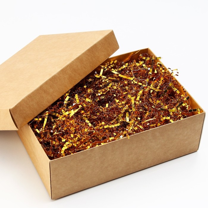 Наполнитель для шаров и подарков, упаковка, &laquo;Золотой закат&raquo; , 15 х 26 см