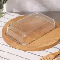 Форма для запекания и выпечки из жаропрочного стекла прямоугольная Доляна &laquo;Фуэго&raquo;, 1,6 л, 29,4&times;17,5&times;5 см