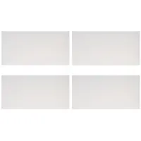 Панель самоклеящаяся 60*30 см белый глянец