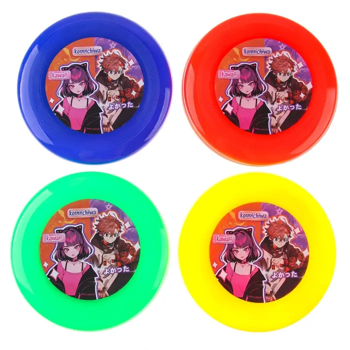 Фрисби, летающая тарелка &laquo;Аниме&raquo;, 18 см, в шоубоксе, МИКС