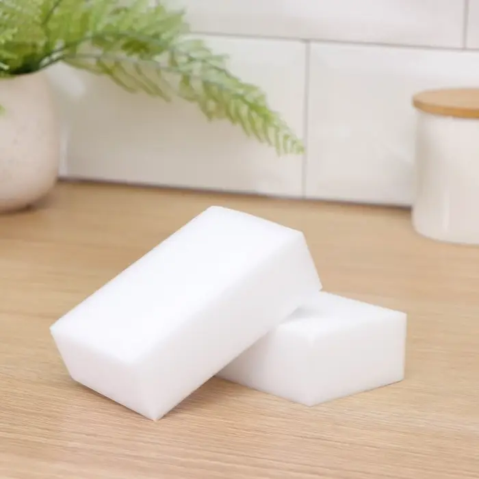 Губки меламиновые для удаления пятен Доляна, 2 шт., 9&times;6&times;3 см