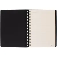 Ежедневник Spring Urban на заказ, недатированный, черный