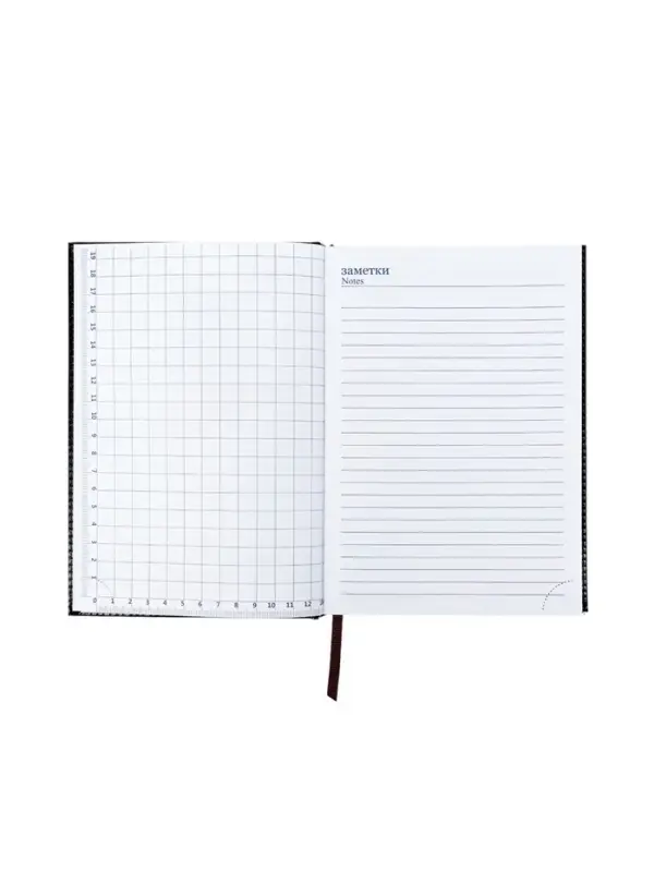 Ежедневник недатир А5 160л Вивелла черный