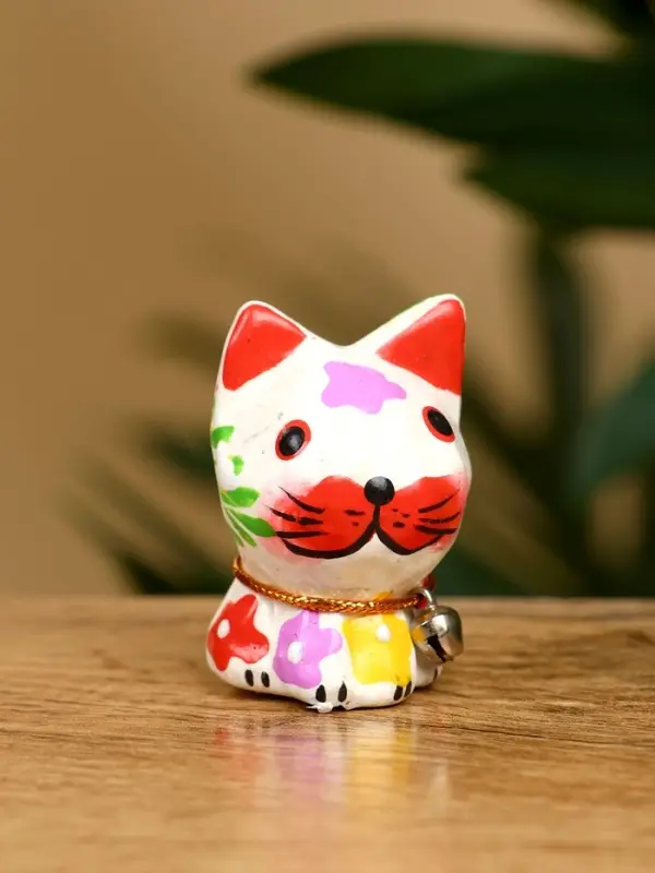 Набор сувенирный "Котята" дерево (5 штук), 4 см