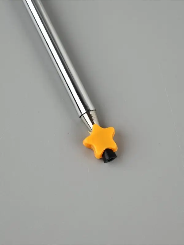 Перо белое с серебром (наконечник ручка), дл.25 см