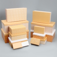 Набор коробок 15 в 1, упаковка подарочная, &laquo;Универсал&raquo;, 12 х 6.8 х 4 см - 46.6 х 30.2 х 17.5 см