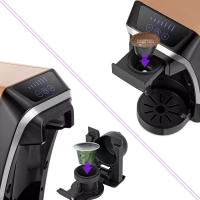 Кофеварка капсульная КТ-7230 для Nespresso и Dolce Gusto