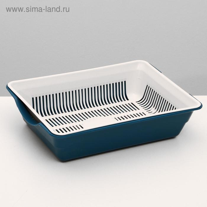 Туалет глубокий с сеткой 36 х 25 х 9 см, микс цветов