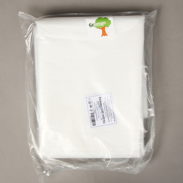 Мешок-вкладыш в бочку, 250 литров, 118 &times; 165 см, 100 мкм, Greengo