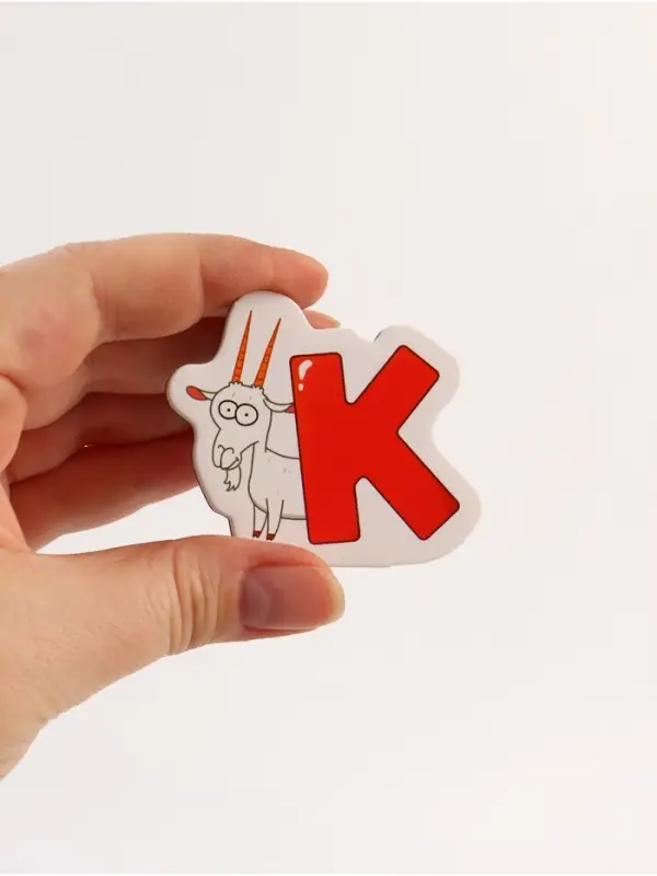 Магнитный набор Синий трактор "Весёлый алфавит"