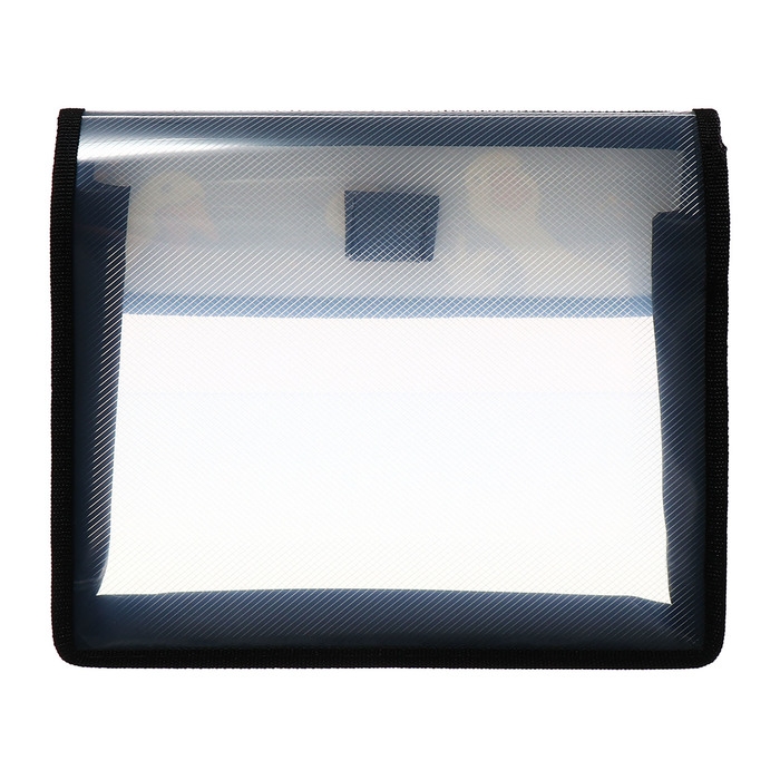 Папка для тетрадей А5 (230 х 190 х 50 мм), с клапаном на липучке, пластик/текстиль, Calligrata, "Гуси"