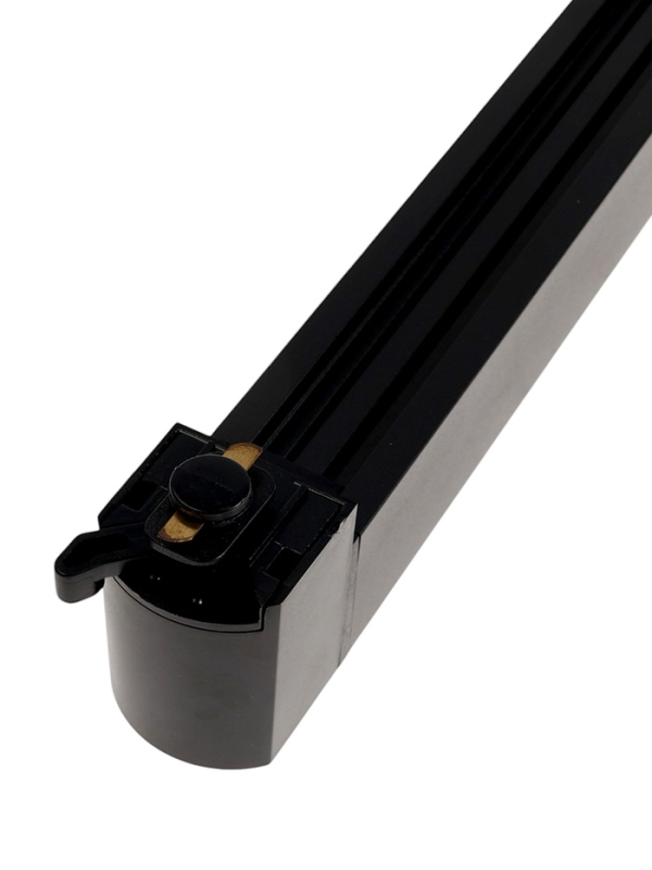 Трековый светильник линейный, поворотный, 10 Вт, 900 Лм, 4000К, IP20, черный