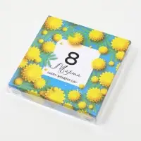 Коробка для печенья, &laquo;Праздник весны&raquo;, 15&times;15&times;3 см