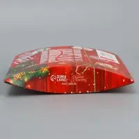 Коробка новогодняя складная фигурная &laquo;Новогодняя посылка&raquo;, 26 х 19 х 4 см
