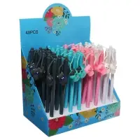 Ручка - прикол с подвеской Calligrata &laquo;Зверушка&raquo;, гелевая, МИКС