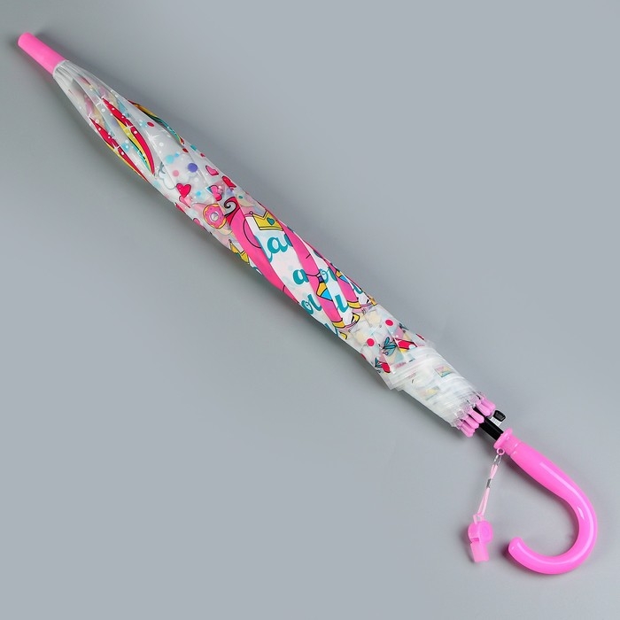 Детский зонт &laquo;Радужный единорог&raquo; 84 &times; 84 &times; 67 см