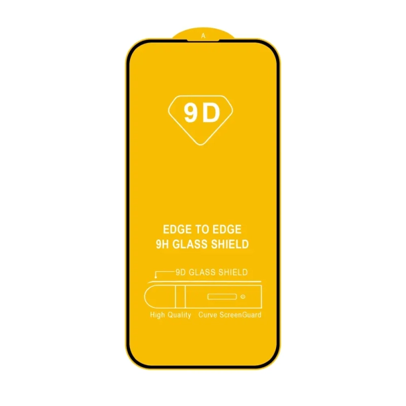 Защитное стекло iPh 14 Pro Max с рамкой 9H Full Glue без упаковки