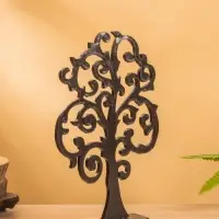 Панно "Древо" МДФ, 30х20х1 см, чёрный