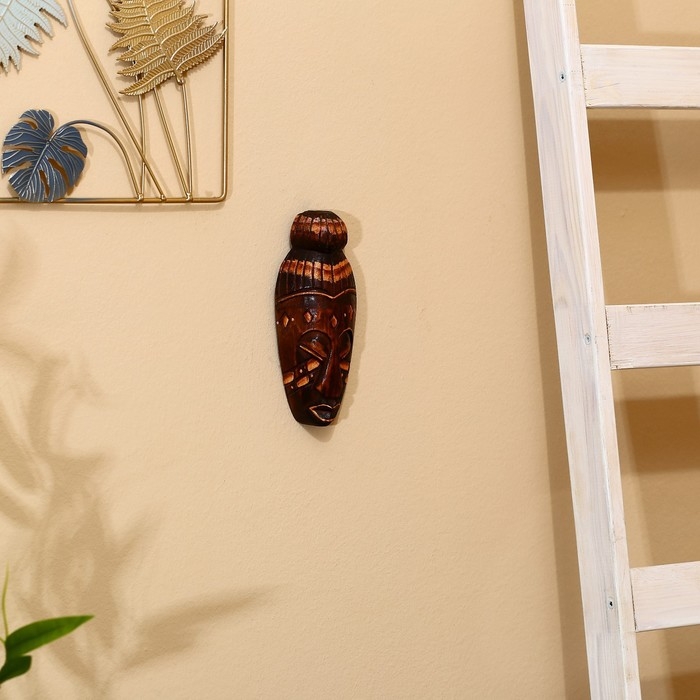 Маска дерево "Абориген" 20х9х3,5 см