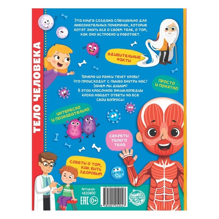 Энциклопедия в твёрдом переплёте &laquo;Тело человека&raquo;, 48 стр.